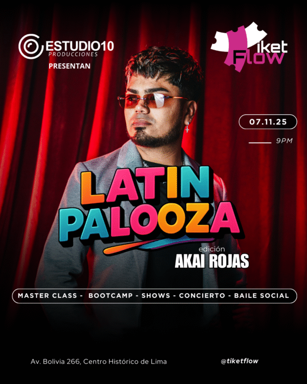 LatinPalooza Edición Akai Rojas